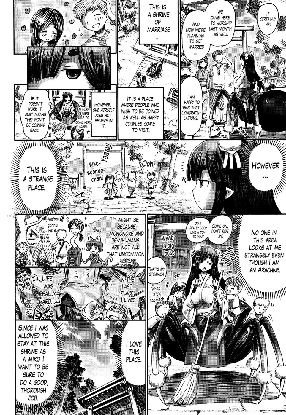 Hentai Manga Comic-The Arachne Miko-Read-2